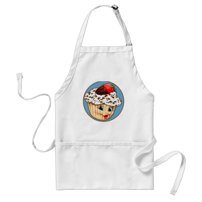 My Sweet Little Cupcake Standard Apron (Front)