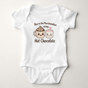 My Sweet Marshmallow & Hot Chocolate Baby Grow Bodysuit