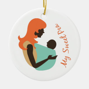 My Sweet Pea Ceramic Tree Decoration