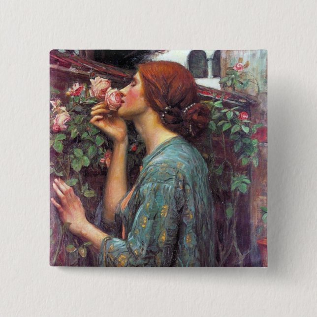 My_Sweet_Rose 15 Cm Square Badge (Front)