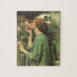 My Sweet Rose, or Soul of the Rose by Waterhouse Jigsaw Puzzle