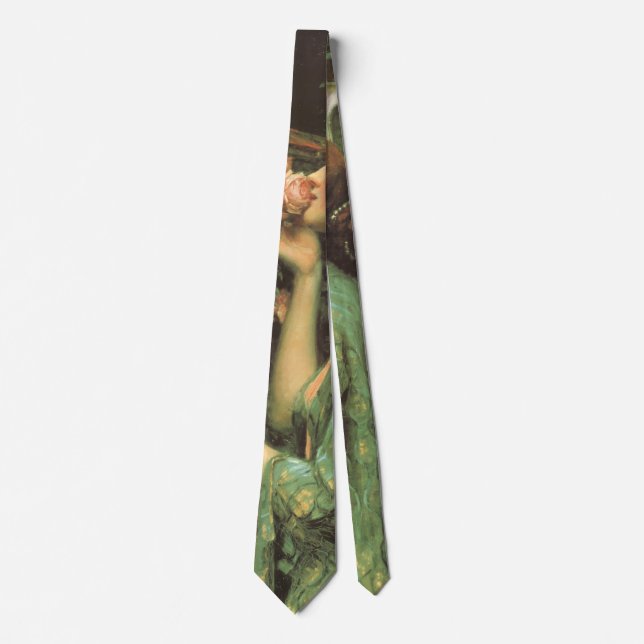 My Sweet Rose, or Soul of the Rose by Waterhouse Tie (Front)
