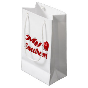My Sweetheart Valentines Day Small Gift Bag