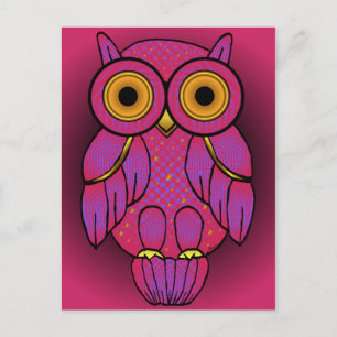 My$t Owl Dusk Postcards