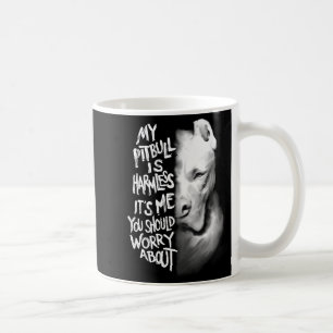 My Tbull Is Harmless Quote Dog Items Owner Small Coffee Mug
