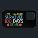 My Teacher Survived 100th Day Of Me School iPhone 13 Pro Case<br><div class="desc">My Teacher Survived 100th Day Of Me School</div>