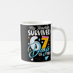 My Teacher Survived 67 Days Of Me Funny Six Seven  Coffee Mug