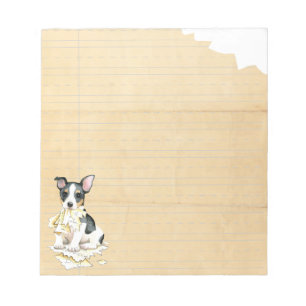My Teddy Roosevelt Terrier Ate my Homework Notepad