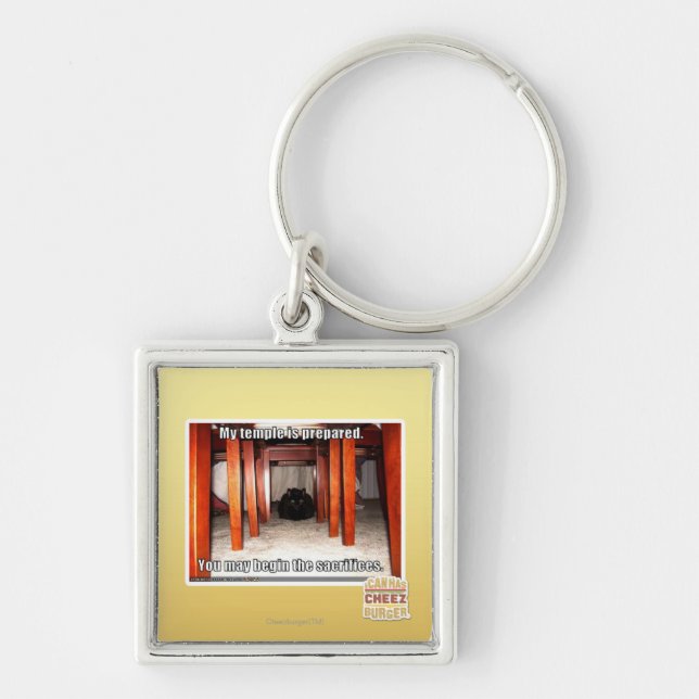 My temple is prepared. key ring (Front)