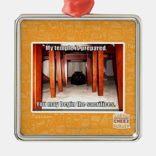 My temple is prepared. metal tree decoration (Front)