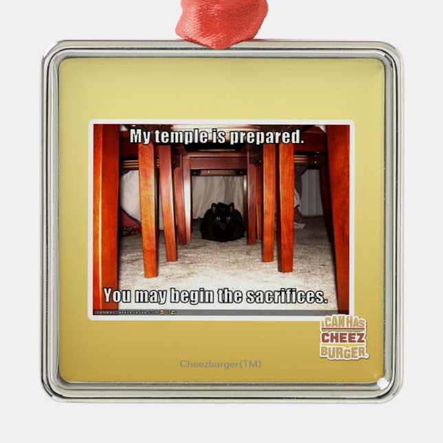 My temple is prepared. metal tree decoration (Front)