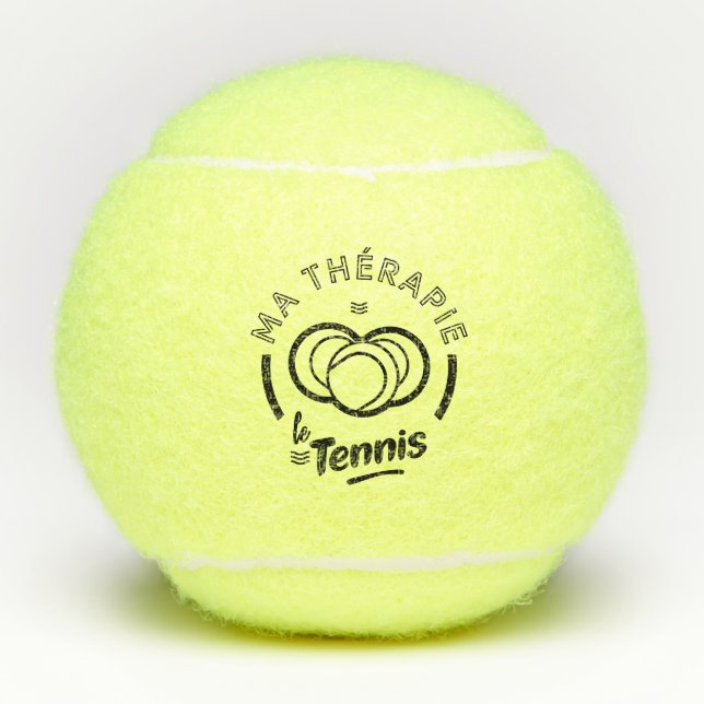 My Tennis Therapy Tennis Balls (Front)