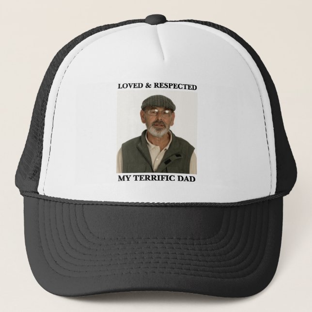 My Terrific Dad™ Trucker Hat (Customise It!) (Front)