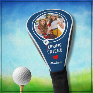My Terrific Friend Personalised Golfer Photo Golf Head Cover