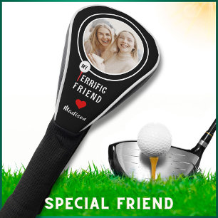 My Terrific Friend Personalised Golfer Photo Golf Head Cover