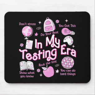 My Testing Era Teachers Student Rock The Test Test Mouse Mat