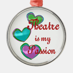 My Theatre Passion Metal Tree Decoration
