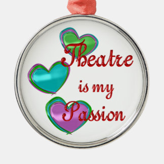 My Theatre Passion Metal Tree Decoration