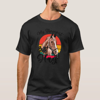 My Therapist Eats Hay Horse T-Shirt