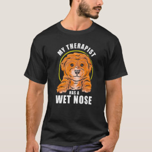 My Therapist Has A Wet Nose Cavapoo Dog T-Shirt