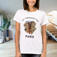 My therapist has paws dog photo