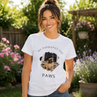 My therapist has paws French Bulldog photo women