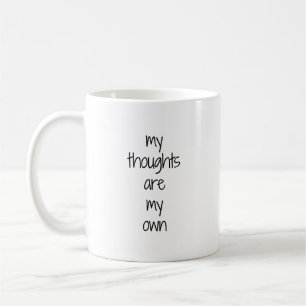 My Thoughts Mug