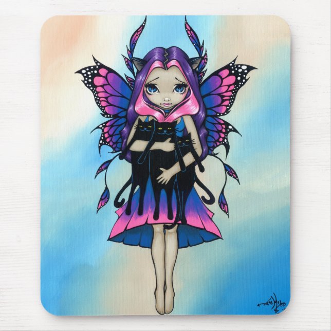 "My Three Kitties" Mousepad (Front)