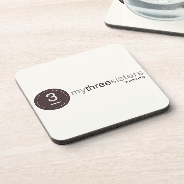 My Three Sisters Logo Mousepad - neutral Coaster (Left Side)