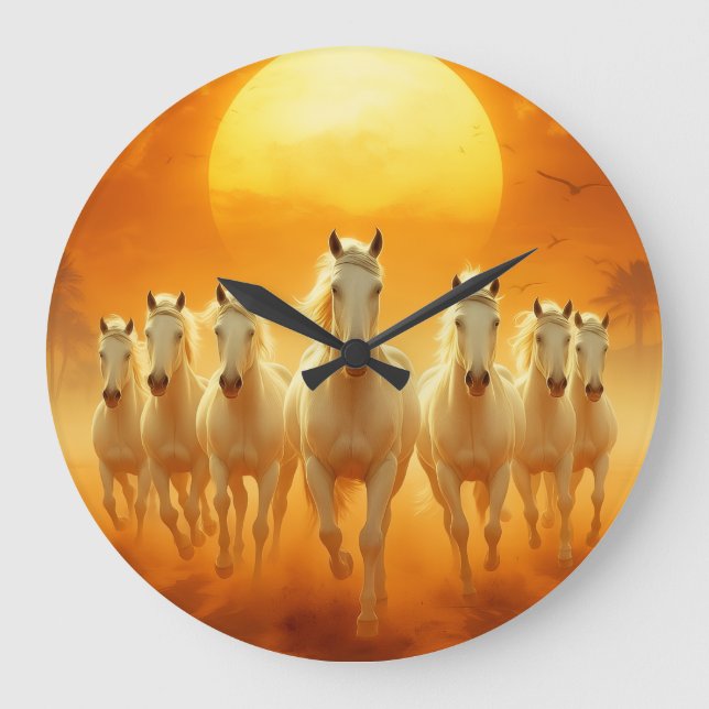  My Time Is Powerful. Large Clock (Front)