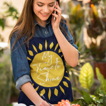 My Time To Shine, Sun Print Apron