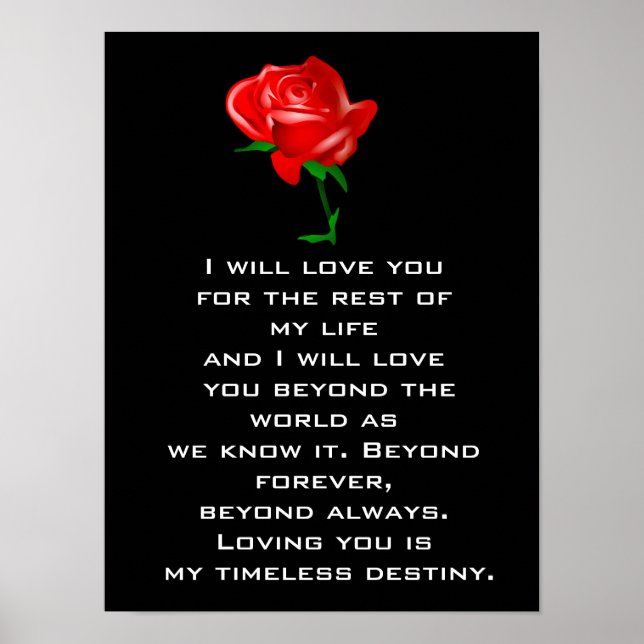 My Timeless Destiny -- Art Print (Front)