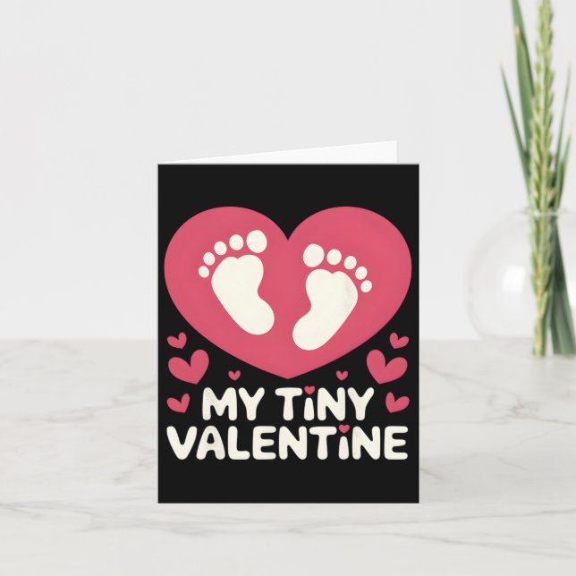 My Tiny Valentine Pregnancy Announcement By  (Front)