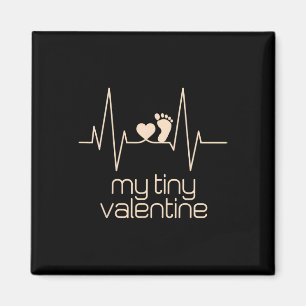 My Tiny Valentine Pregnancy Announcement For Expec Magnet