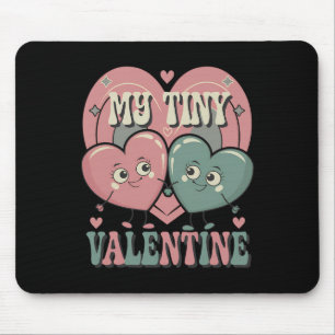 My Tiny Valentine Valentine's Day Pregnancy Announ Mouse Mat