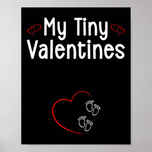 My Tiny Valentines Twins Byby Kids Love Poster