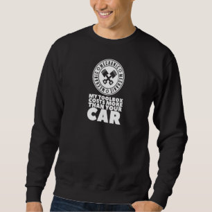 My Toolbox Costs More Than Your Car Mechanics For  Sweatshirt
