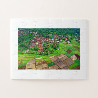 My Town Custom Aerial Map Puzzle