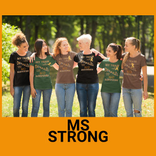 My Train of Thought/MS ORANGE T-Shirt