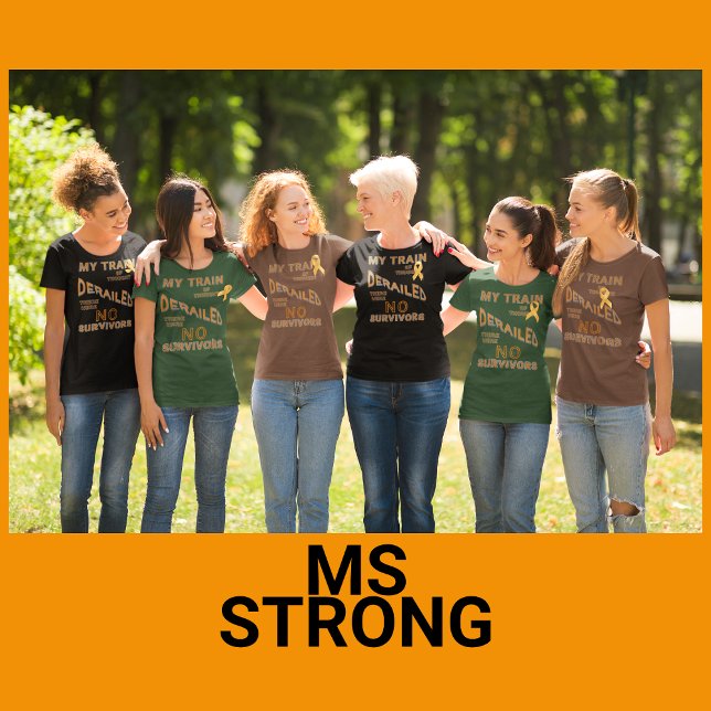 My Train of Thought/MS ORANGE T-Shirt (Creator Uploaded)