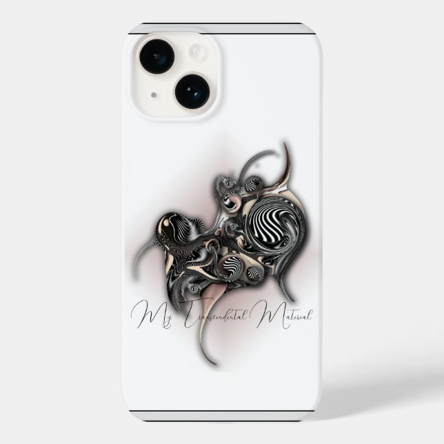 "My Transcendental Material", Apple iPhone 14 Case (Back)