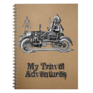 My travel adventures notebook