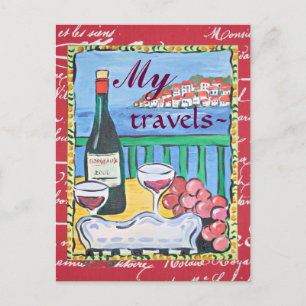 My Travels Postcard