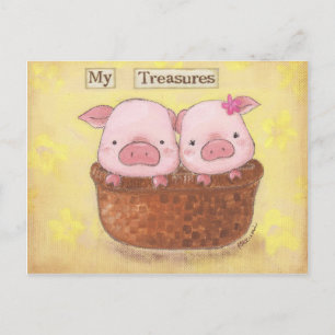 My Treasures Postcard