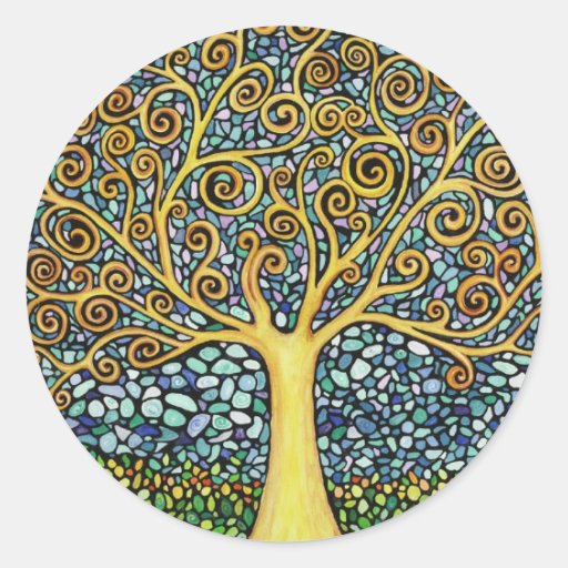 Image of My Tree of Life Classic Round Sticker