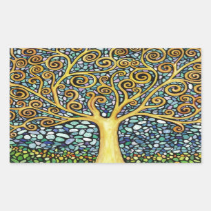 My Tree of Life Rectangular Sticker