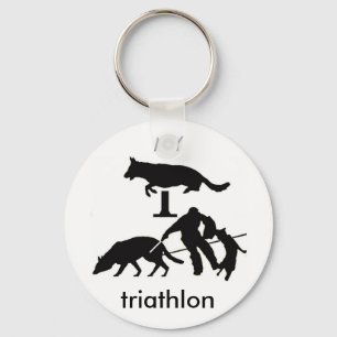 My triathlon key ring