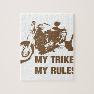 my trike my rules jigsaw puzzle