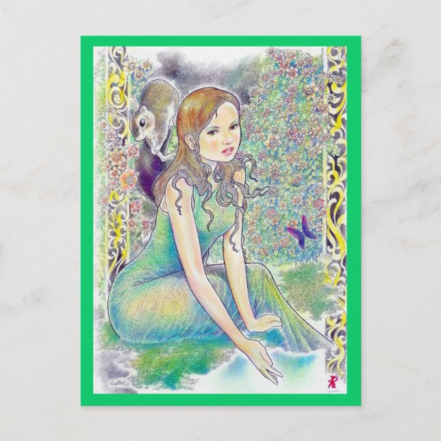 my tropical fantasia postcard (Front)