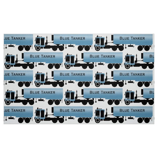My Trucking Company Novelty Print Fabric (Fat Quarter)